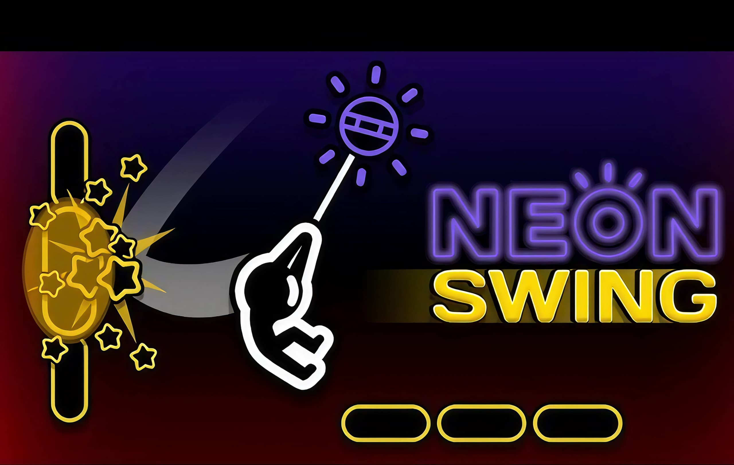 Neon world background